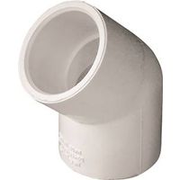 IPEX 3/4" PVC Pipe Elbow, Socket, 45° Angle, Schedule 40