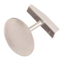 Plumb Pak PP815-1 Faucet Hole Cover, 1-3/4" Sink Hole Cover, 1-3/4 in L x 1-3/4 in W
