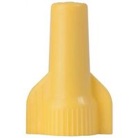 Gardner Bender WingGard 25-084 Wire Connector, 18 to 12 AWG, Steel Contact, Nylon, Yellow, 25/PK