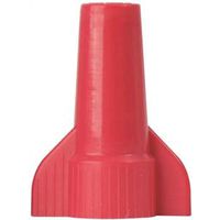 Gardner Bender WingGard 25-086 Wire Connector, 14 to 12 AWG, Steel Contact, Nylon Housing, Red, 25/P