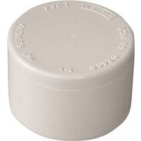 IPEX PVC Pipe Cap, 3/4" Socket, Schedule 40