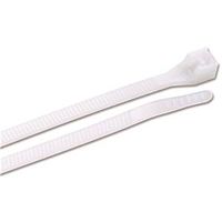 Gardner Bender 45-308 Cable Tie, 2 In Max Bundle Dia, Double-Lock, 6/6 Nylon, 8 In L, 20/BAG