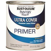 Rust-Oleum 1980502 Flat Gray Primer, 1 Qt Can, Acrylic