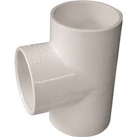 IPEX 2" PVC Socket Tee, Schedule 40, White, 150 PSI Pressure (435780)
