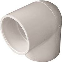 IPEX 2" PVC Pipe Elbow, 90-Degree Angle, Socket, Schedule 40 (435524)