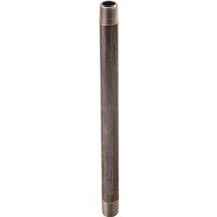 1/2" x 4" Black Nipple