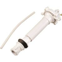 Plumb Pak PP830-1 Toilet Ballcock, Plastic, White, For 8-1/2 in Toilet Tanks