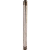 ProSource 3/8" Steel Threaded Pipe Nipple, 1-1/2" Length