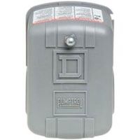 Square D Pumptrol Pressure Switch, 1-Phase, 115/230V, 2-Pole, 220 PSI Working (FSG2J20BP)