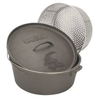 Dutch Oven with Lid and Basket