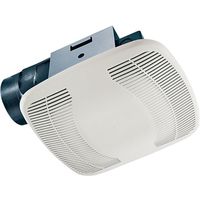 Air King Exhaust Fan, 8.69 in L x 9.13 in W, 0.5 A, 120 V, 1-Speed, 90 CFM, White (BFQ90)