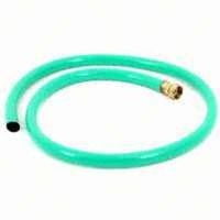 Lasco 16-1780 Filler Hose, 3/4" ID, 5 ft L, Female x Plain End, Rubber
