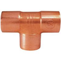 Elkhart Products 111 Series Pipe Tee, 3/4 in, Sweat, Copper, Model W01675D