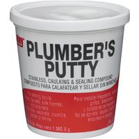 Oatey Plumber's Putty, Solid Off-White, 14 oz