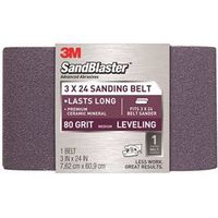 3x24 80G Medium Sand Belt