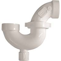 Canplas P-Trap, 1-1/2 in Hub, PVC, Model 193231A