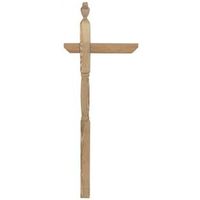 UFP Mailbox Post, 4" L x 4" W x 72" H, Southern Yellow Pine