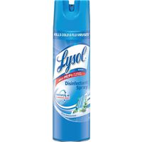 Lysol 79326 Disinfectant Spray, 19 oz Can, Liquid, Spring Waterfall