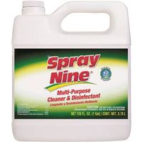 Spray Nine 26801 Cleaner and Degreaser, 1 Gal, Liquid, Citrus, Clear