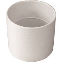 IPEX 3" Sewer Coupling, S&D Hub x Schedule 40 Bushing, PVC, White