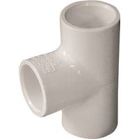 IPEX 1/2" PVC Pipe Tee, Socket, White, SCH 40, 150 PSI