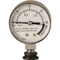 Presto 85729 Pressure Canner Steam ga, Analog Display, Includes: Metal Washer and Nut, Rubber Washer