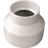 IPEX 3" x 2" Reducing Coupling, PVC, Hub, White, Schedule 40 (193024)