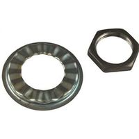 Plumb Pak PP800-88 Faucet Locknut and Rosette, Universal Fit Faucet Locknut-Rosette