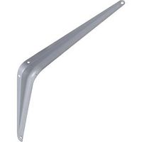 National Hardware 211BC Series N171-074 Shelf Bracket, 100 lb, 8 in L, Steel, Gray