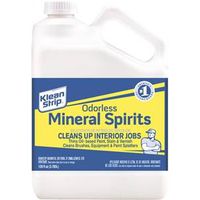 Klean Strip GKSP94214CA Odorless Mineral Spirit Thinner, Liquid, Clear, 1 Gal Can