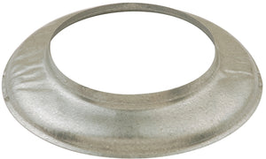 AmeriVent Fixed Storm Collar, 4" Vent Hole, Galvanized Steel (4ESC)