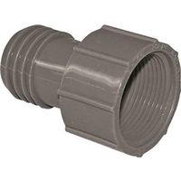 Boshart 1-1/4" PVC Pipe Adapter, FPT x Insert, Gray (UPVCFA-12)