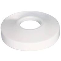 Shallow White Bath Flange 3"