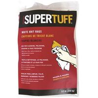 LB Bag White Unbleached Rags (1 lbs)