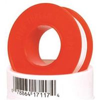 PTFE Pipe Seal Tape, 1/2" x 5'