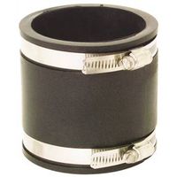 Fernco 1056 Series Flexible Pipe Coupling, 3 in, PVC, 4.3 psi Pressure (P1056-33)