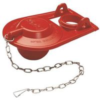 Korky Toilet Flapper, Chlorazone Rubber, Red for 5 and 7 Gallon Flush Toilets (2000BP)