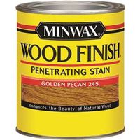 Minwax Wood Stain, Golden Pecan, Liquid, 0.5 pt Can