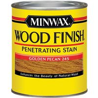 Minwax Wood Stain, Golden Pecan, Liquid, 1 Qt Can
