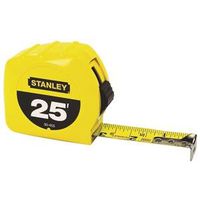 1" x 25' Yellow Tape Measure