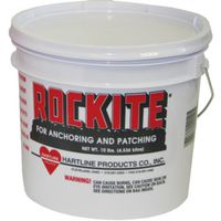 Rockite 10010 Expansion Cement Powder, White, 1 Hr Curing, 10 lb Pail