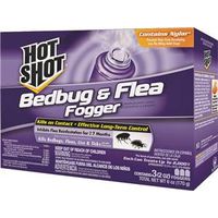 Hot Shot HG-95911 Bed Bug and Flea Fogger, 2000 Cu-Ft Coverage Area, 3PK 2Oz