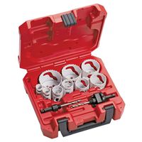 Milwaukee Hole Dozer 13-Piece Hole Saw Kit, Cobalt