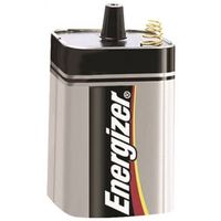Energizer 529 6V Alkaline Battery, 26,000 mAh, Manganese Dioxide, Zinc