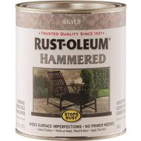 QT Silver Hammered Brush-On Paint (2.75 lbs)
