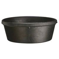 Fortex-Fortiflex CR-40 Feeder Pan, 4 Qt Volume, Rubber Dish, 64 Qt Capacity