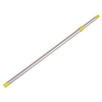 Mr. LongArm Twist-Lok 9248 Extension Pole, 1 in Dia, 4.3 to 8.1 ft L, Aluminum, Round Handle