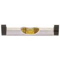 Johnson 555 Line Level, 3" L, 1-Vial, Aluminum, Silver