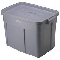 Rubbermaid Roughneck RMRT180000 Storage Box, Dark Indigo, 18GAL, 23.9 in L, 15.9 in W, 16.5 in H