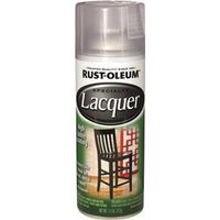 Rust-Oleum Specialty Lacquer Spray Paint, Gloss, Clear, 11 oz, Aerosol Can